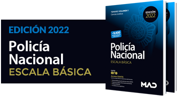 Nuevos libros Policía Nacional Escala Básica 2022