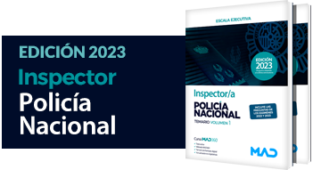 Nuevos libros Inspector Policía Nacional 2023