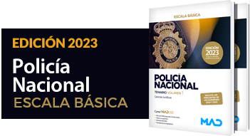Nuevos libros Policía Nacional Escala Básica 2023