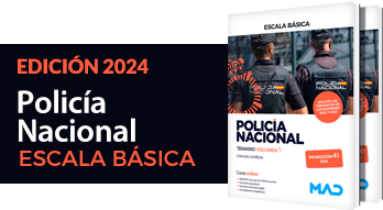 Nuevos libros Policía Nacional Escala Básica 2024